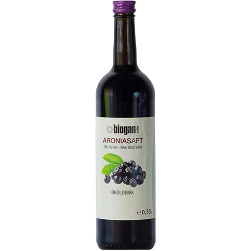 Biogan Aroniajuice Ekologisk | 750 ml