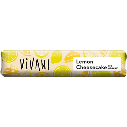 Vivani Mjölkchoklad - Lemon Cheesecake Ekologisk | 40 g
