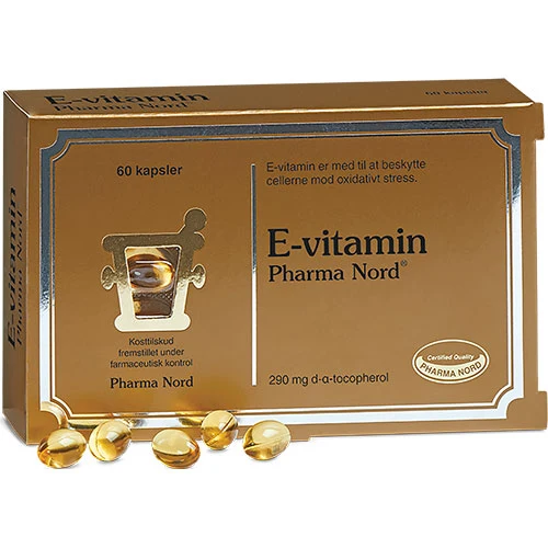 Pharma Nord E-vitamin | 60 kapslar