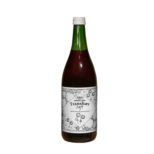 Søbogaard Tranbärssaft M. Äpple Söt Ekologisk | 73 cl