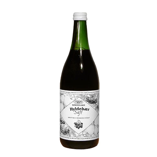 Søbogaard Fläderbärssaft M. Äpple Söt Ekologisk | 73 cl