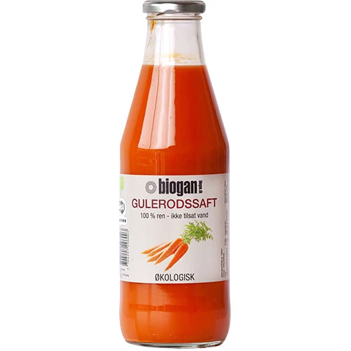 Biogan Morotsjuice Ekologisk | 750 ml