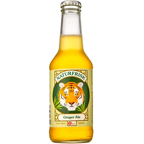 Naturfrisk Gingerale Sötad M. Frukt Ekologisk | 250 ml