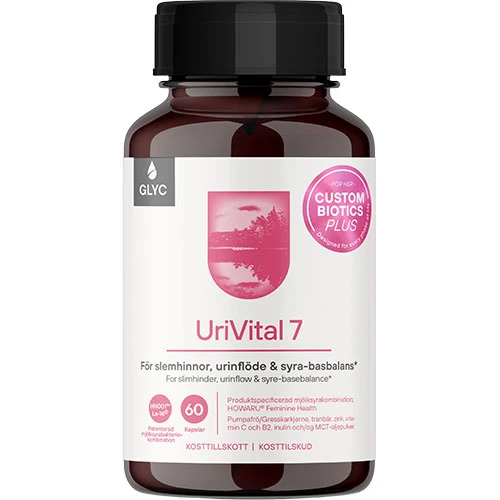 Glyc Urivital 7 | 60 kapslar