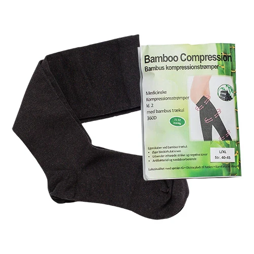 Bamboo Pro Bambus Kompressionsstrumpor | Stl. L/XL