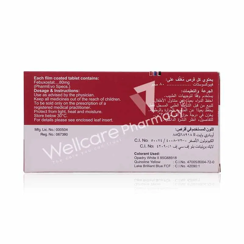 Gouric 80mg Tablets 20'S