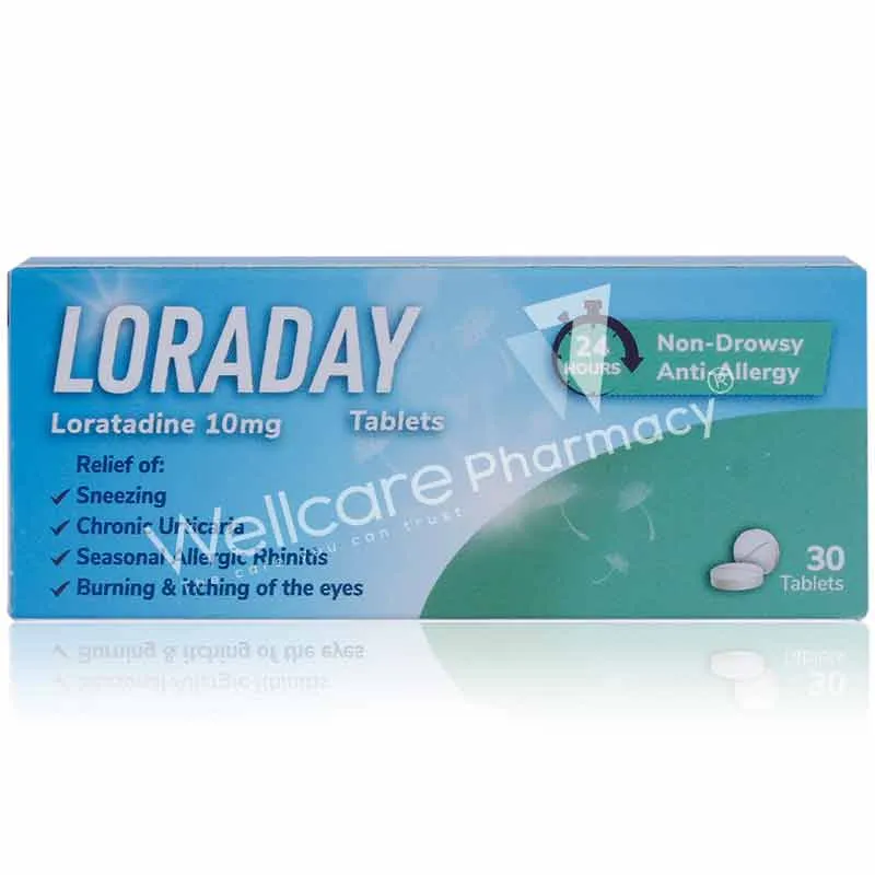Loraday 10mg Tablets 30'S