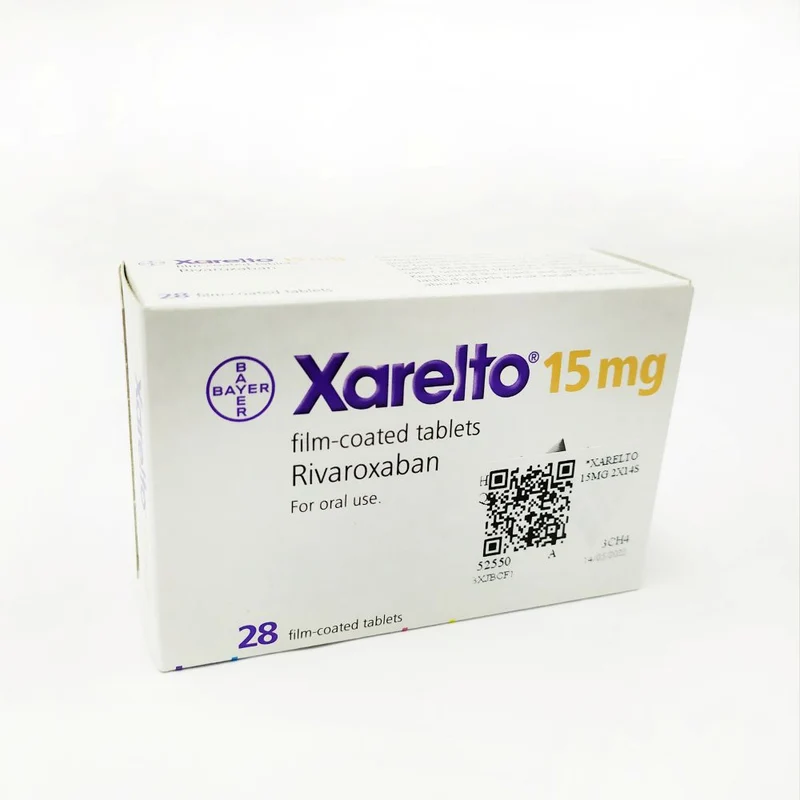 *XARELTO 15MG 2X14S