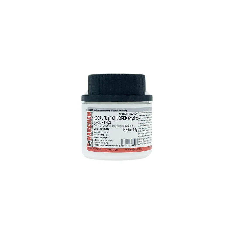 KOBALT(II)-CHLORID 6hydrat - REIN 10g WARCHEM