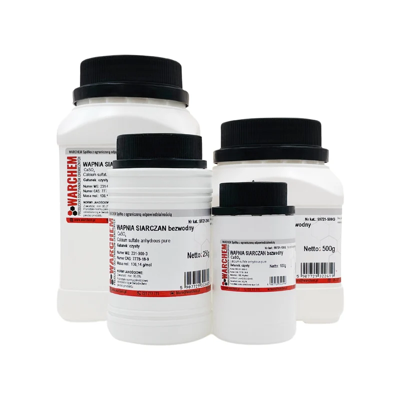 CALCIUMSULFAT wasserfrei - rein 100g WARCHEM