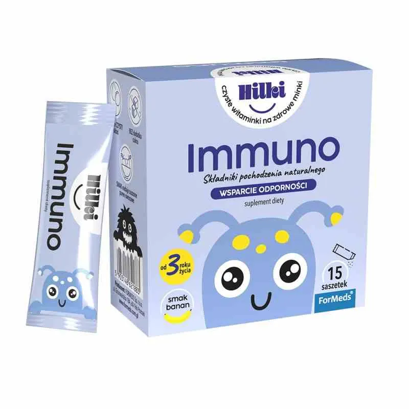 ForMeds Hilki Immuno 15 Beutel mit Bananengeschmack