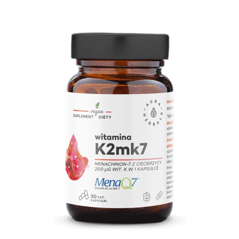 Vitamin K2 MK7 200 mcg (30 Kapseln)