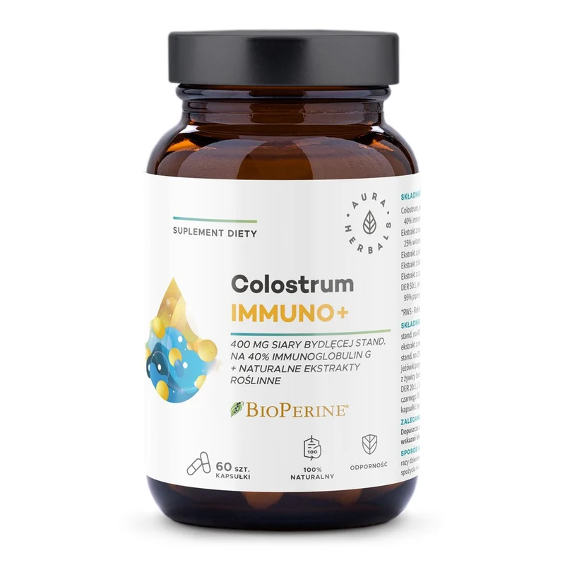 Colostrum Immuno + BioPerine (60 Kapseln)
