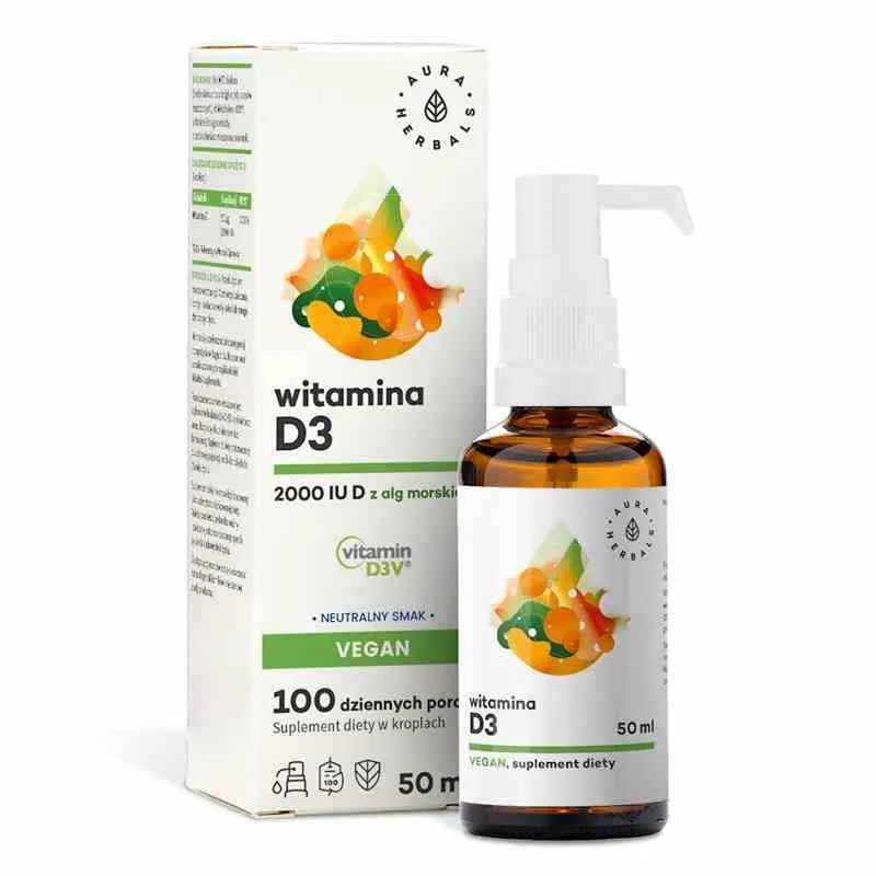 Vitamin D3 2000 IU Vegan (50 ml)