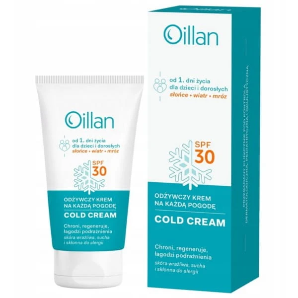 Oillan Cold Cream schützendes Gesicht und Körper 50 ml