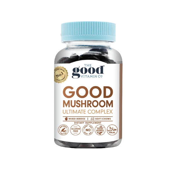 The Good Vitamin Co Good Mushroom Ultimate Complex 60s
