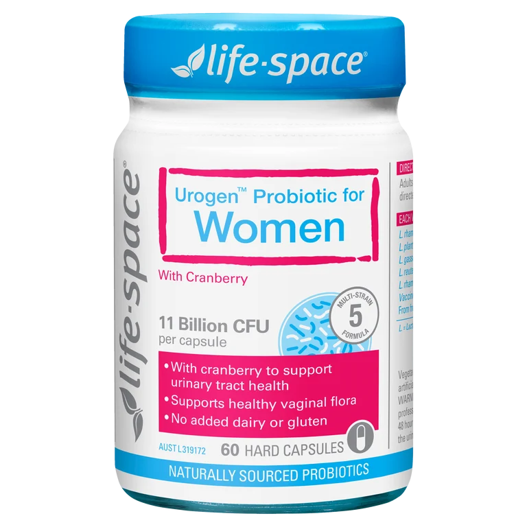 LifeSpace Urogen Probiotics for Women with Cranberry