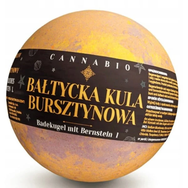 CANNABIO Baltischer Bernstein Kugel 160 g