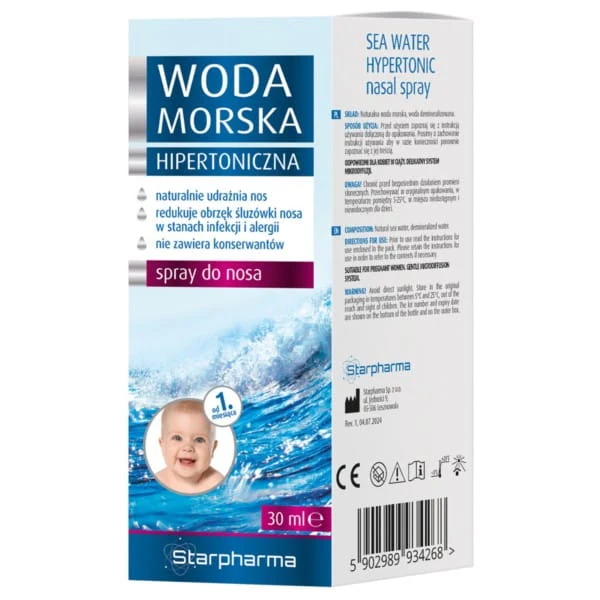 Starpharma Hypertonisches Meerwasser 30 ml