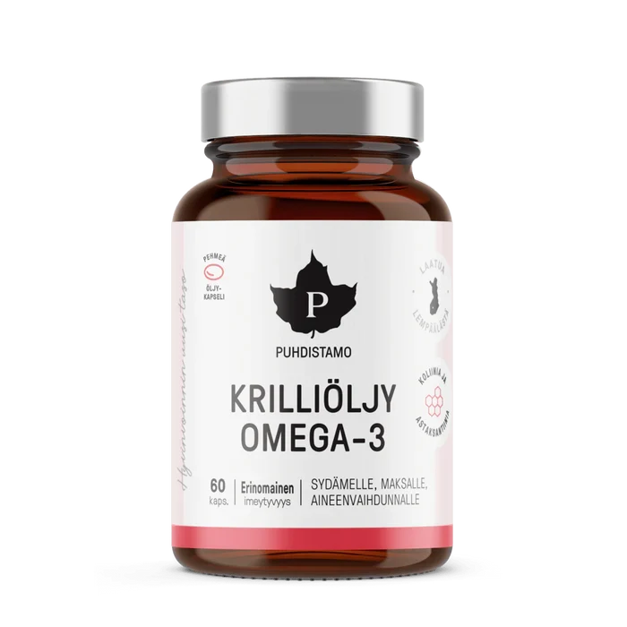 Krill Omega-3 60 kapslar