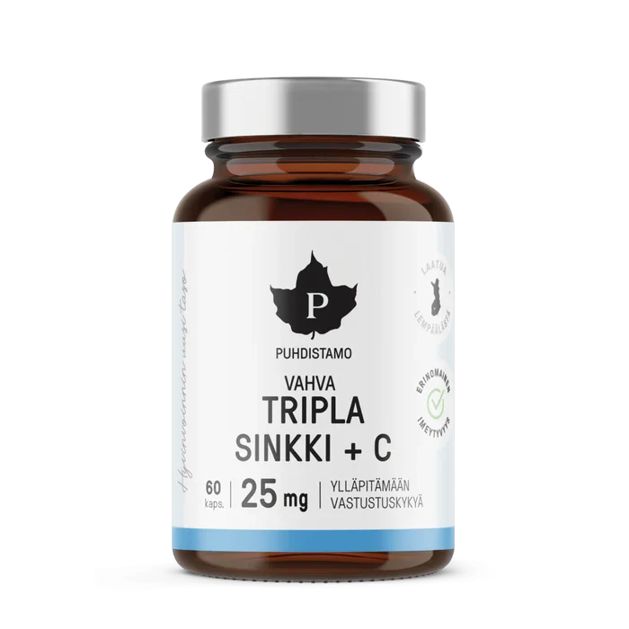 Trippel Zink 60 kapslar