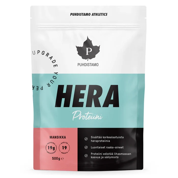 Athletics Vassleprotein Jordgubb 500g