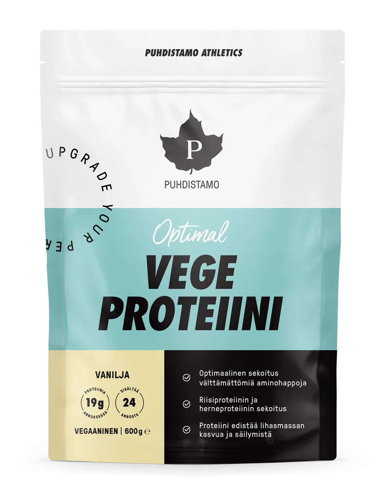 Athletics Ekologiskt Vege Vanilj 600g