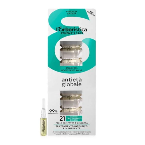 L'Erboristica Glatte Haut Ampullen BAKUCHIOL