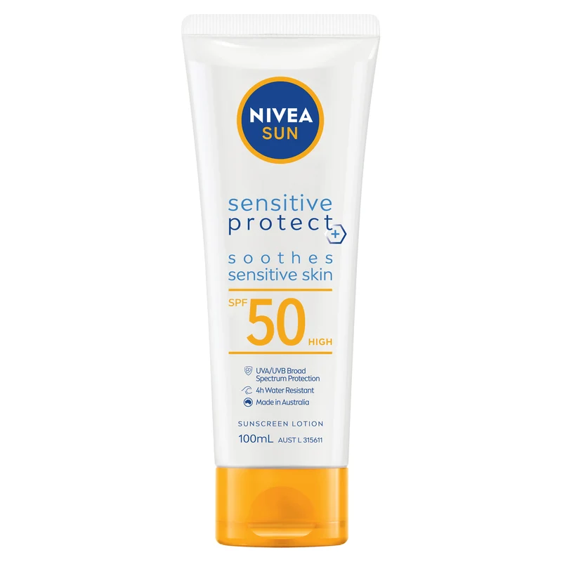 NIVEA Sensitive Protect SPF50 Sunscreen Lotion 100ml