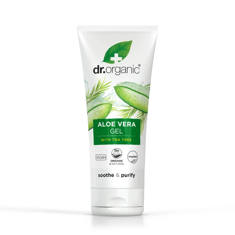 Dr. Organic Aloe Vera Gel with Tea Tree Oil 200ml