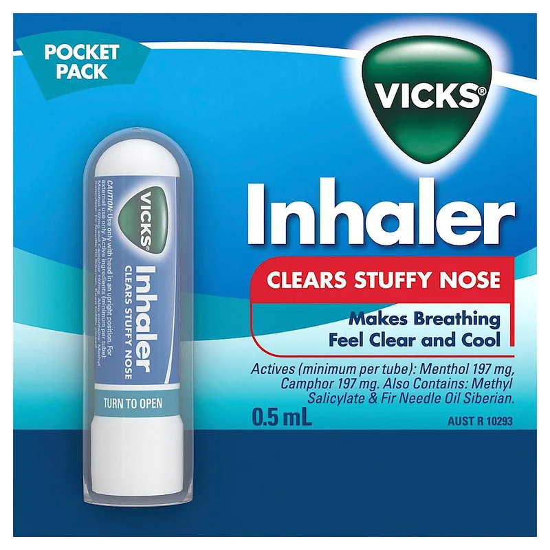 Vicks Nasal Inhaler Single 0.5ml
