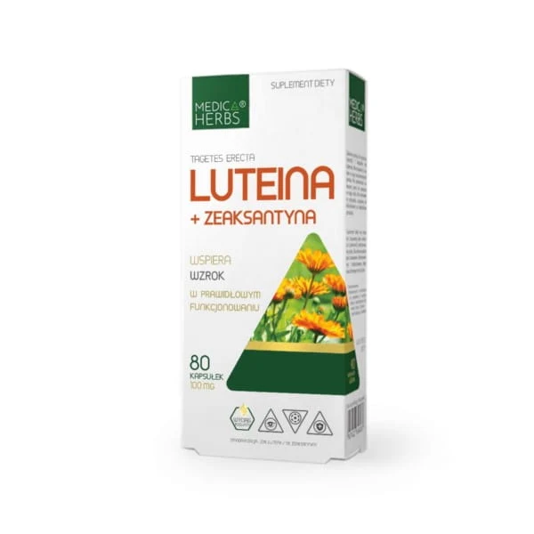 Medica Herbs Lutein + Zeaxanthin 60 k 100 mg