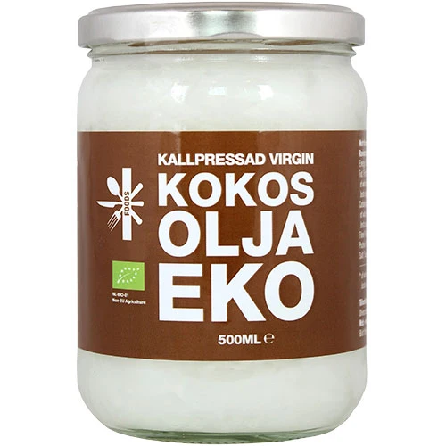 Superfruit Kallpressad Kokosolja Ekologisk | 500 ml
