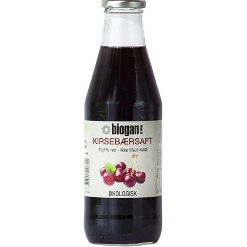 Biogan Körsbärsjuice Ekologisk | 750 ml