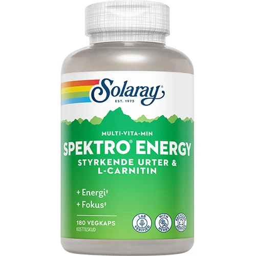 Solaray Spektro Energy | 180 kapslar