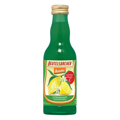 Beutelsbacher Citronsaft Ekologisk Demeter | 200 ml