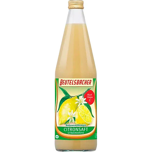 Beutelsbacher Citronsaft Ekologisk Demeter | 750 ml