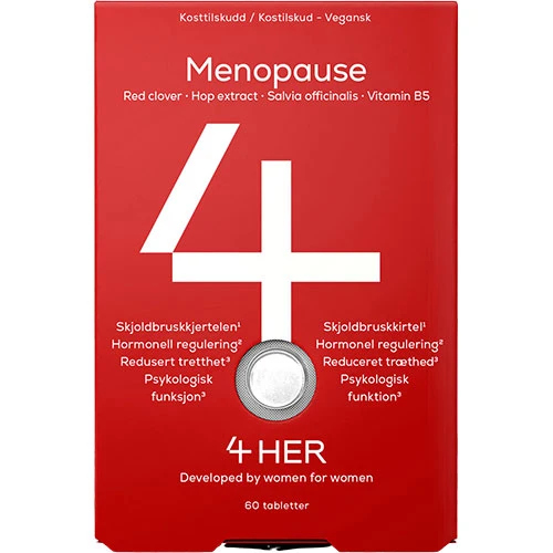 4HER Menopause | 60 tabletter
