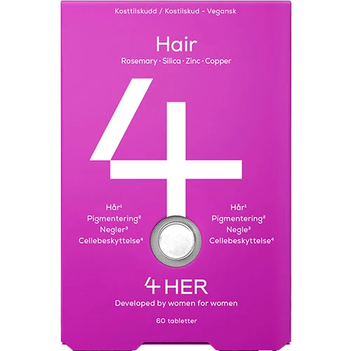 4HER Hair | 60 tabletter