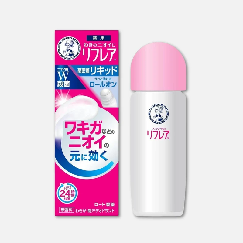 Mentholatum Reflare Unscented Antiperspirant Roll-On 30ml/50ml