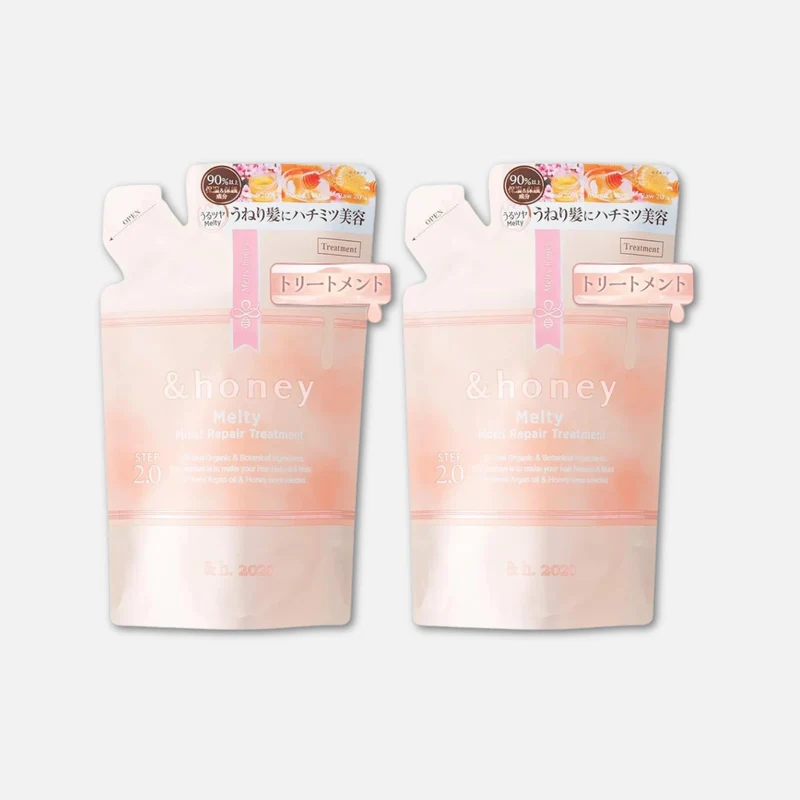 & Honey Melty Moist Repair Treatment Only Refill (Set of 2) 350g x2