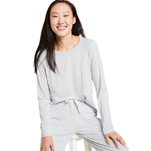 Boody Goodnight Raglan Sleep Top Duvgrå | Stl. L