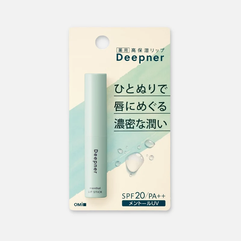 Menturm Deepner Medicated Menthol Lip Stick SPF20/PA++ 2.3g