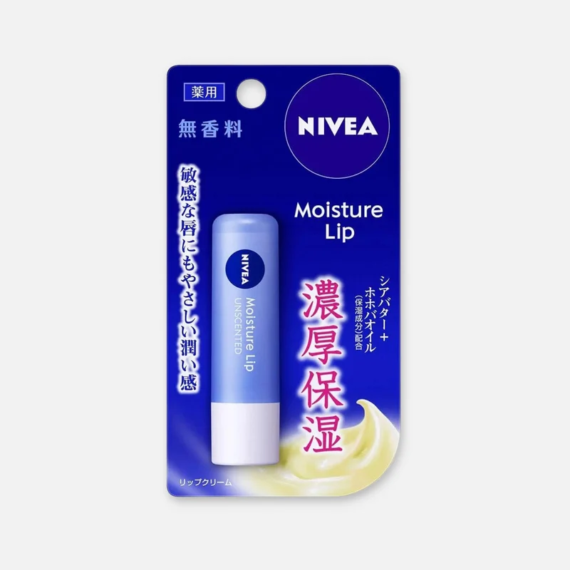 Nivea Japan Moisture Lip Unscented 3.9g