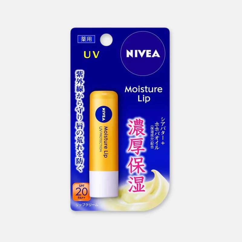 Nivea Japan Moisture Lip UV Protection SPF20 PA++ 3.9g