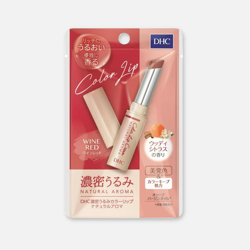 DHC Color Lip Cream Natural Aroma 1.5g (Various Shades)