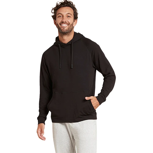 Boody Men´s Weekend Pullover Hoodie Svart | Stl. XL