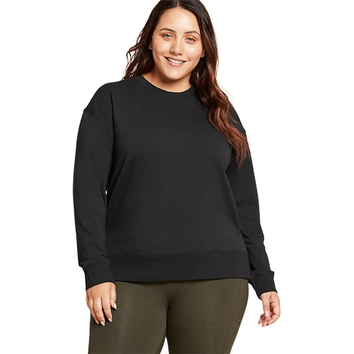 Boody Women´s Weekend Crew Pullover Svart | Stl. M
