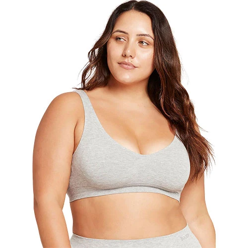 Boody Padded Shaper Crop Bra Ljusgrå | Stl. L