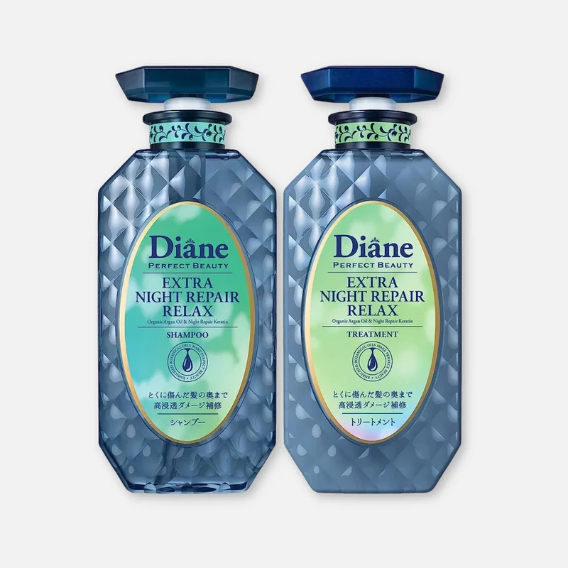Diane Extra Night Repair Relax Shampoo & Treatment Set 450ml Each
